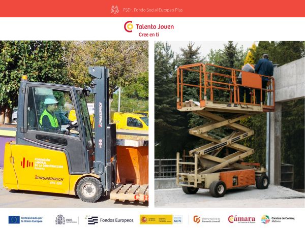 Garantia Juvenil: maneig de carretons i plataformes elevadores
